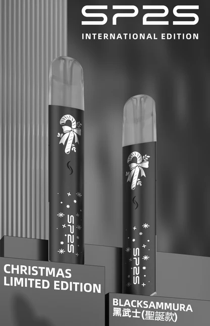 【聖誕限定】SP2S 國際版一代主機 搭載奢華鹿頭雪花立體手感 內建幻彩 LED 呼吸動態燈效 Type-C 高效閃充 一代煙彈完美兼容 台灣現貨:圖片 7