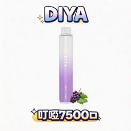 DIYA 叮啞 7500 夏日沁涼激爽系列 搭載專利級不漏油密封結構 10ml澎湃巨量裝 500mAh瞬能快充技術 口口順滑入肺不掉壓 台灣現貨